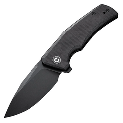 CIVIVI Regulatron Black G10 HandleBlack Stonewashed Nitro-V BladeLiner Lock C2 - KNIFESTOCK