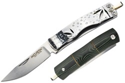 MCUSTA Bamboo - Groen Micarta VG10 MC-154 - KNIFESTOCK