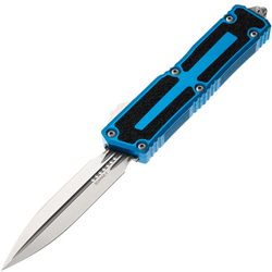 Microtech SCARAB II GEN III D/E STONEWASH STANDARD BLUE 1280-10BL - KNIFESTOCK