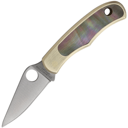 Spyderco Bug Nickel Silver Abalone C133AP - KNIFESTOCK