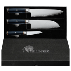 Dellinger Set of 3 knives Dellinger Okami 3-layers AUS10 - KNIFESTOCK