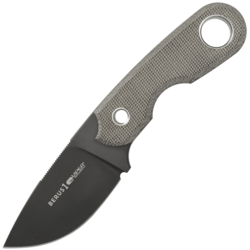 Viper BERUS1 Drop Point Black PVD M390, Green Canvas Micarta, Kydex VT4012DCG - KNIFESTOCK