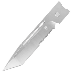 CobraTec Großes CTK-1 Tanto-Klinge Gezahnt 09CT003 - KNIFESTOCK
