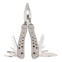 Herbertz Herbertz Multitool, rozsdamentes acél ház, bitsatz, nylon hüvely 107500 - KNIFESTOCK