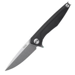 ANV Knives Z300 - SLEIPNER,  FRAME LOCK, DURAL, PLAIN EDGE ANVZ300-017 - KNIFESTOCK