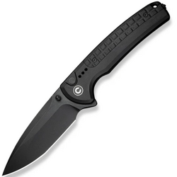 CIVIVI Black Aluminum Handle With Black FRN Integral SpacerBlack Stonewashed Ni - KNIFESTOCK