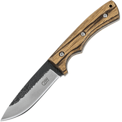 CJH belt knife, zebra wood - KNIFESTOCK