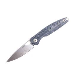 Giant Mouse ACE REO Denim Micarta / Satin Magnacut REO-DENIM-MICARTA - KNIFESTOCK