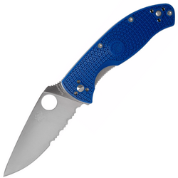 Spyderco Tenacious Lightweight Blau C122PSBL - KNIFESTOCK