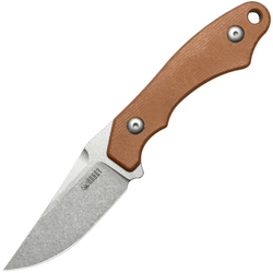 Kubey TLB Beadblast 14C28N ,Brown Micarta,Kydex Sheath KU468C - KNIFESTOCK