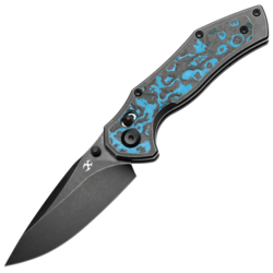 Kansept Apollo Blackwash CPM S35VN Blackwash Titanium, Fatcarbon Crossbar lock K2107V2 - KNIFESTOCK