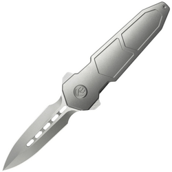KB Urban Dagger Beadblast M390 Grey Ti KB416A - KNIFESTOCK