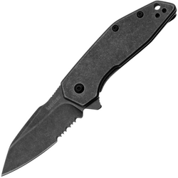 Kershaw GRAVEL SERR, 8Cr13MoV, Stainless Steel K-2065ST - KNIFESTOCK