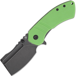 Kansept M+ Korvid Black Stonewashed 154CM Grass Green G10 T2030B3U - KNIFESTOCK