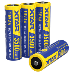 Xtar AA 1.5V Ultra 3500D -4pcs AA 1.5V 3500mAh non-rechargeable - KNIFESTOCK