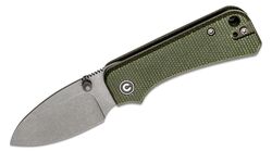 Civivi Baby Banter Green Micarta/Gray Stonewashed Nitro-V C19068SB-1 - KNIFESTOCK