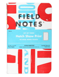 FIELD NOTES Hatch 3-Pack (RULED Paper) FNC-56 - KNIFESTOCK