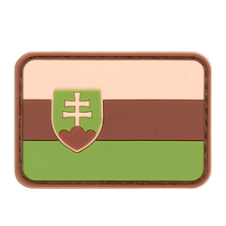 JTG Slovakia Flag Rubber Patch Green TMH20423 - KNIFESTOCK