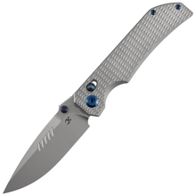 Kansept Eaglestrike Stonewashed CPM S35VN Bead Blasted Titanium K1095V4 - KNIFESTOCK