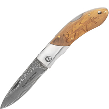 Magnum 01RY818DAM Caveman Damast Griff aus Holz - KNIFESTOCK