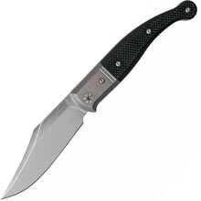 Lionsteel Niolox blade, Black G10 Handle, Titanium Bolster &amp; liners GT01 GBK - KNIFESTOCK