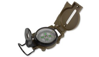 Mil-Tec 15793000 US Kompass IMP Metall Grün - KNIFESTOCK
