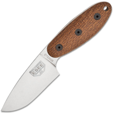 ESEE Knives ESEE SENCILLO, lame en A2, manche en 3D Burlap Micarta, étui en Kydex ESE - KNIFESTOCK