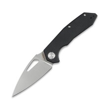 KUBEY Coeus Liner Lock Thumb Open Folding Knife Black G10 Handle KU122A - KNIFESTOCK