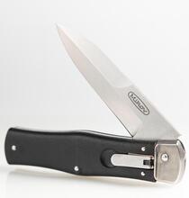 MIKOV Predator felugró kés 241-BH-1/STN fekete - KNIFESTOCK