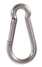 Mil-Tec karabiner acél 6 cm 15924060 - KNIFESTOCK