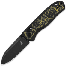 Kizer Drop Bear - Grim Reaper, KNFS Exclusive, Limited Edition 200pcs, Nitro-V, Black Stonewash, G10 - KNIFESTOCK