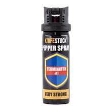 KNIFESTOCK Pepper spray JET 50ml. TERMINATOR 50 - KNIFESTOCK