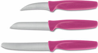 Wüsthof Nože na zeleninu růžové, sada 3 ks - KNIFESTOCK