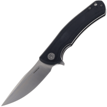 Petrified Fish PF949 Warrior Satin K110 Black G10 PF949DS - KNIFESTOCK