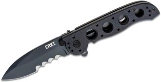 CRKT M21™ - 12G BLACK G10 WITH VEFF SERRATIONS™ CR-M21-12G - KNIFESTOCK