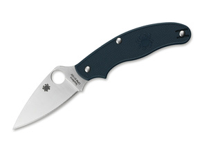 Spyderco UK Penknife Lightweight Dark Blue CPM S110V/Slip Joint/Leaf Shape C94PDBL - KNIFESTOCK