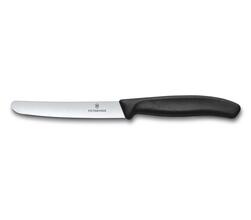 VICTORINOX 6.7803 cuțit de bucătărie11cm negru - KNIFESTOCK