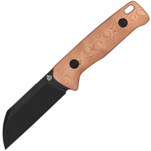 QSP Knife Baby Penguin  14C28N, black stonewash,  G10 + copper foil QS130BP-C2 - KNIFESTOCK