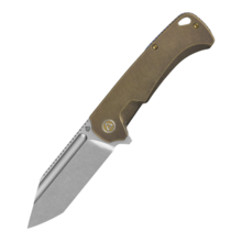 QSP Knife Rhino M390, Titanium, Bronze Stonewashed QS143-D - KNIFESTOCK