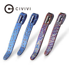 Civivi  Four Flamed Titanium Clips T002C - KNIFESTOCK