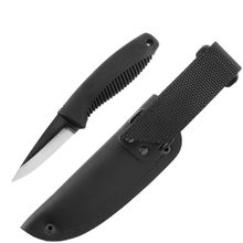 Peltonen M23 Ranger Cub TPEblack Handle Leatherblack Sheath Uncoated FJP300 - KNIFESTOCK