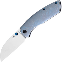 Kansept Convict CPM-S35VN Blue Anodized Titanium Handle K1023B2 - KNIFESTOCK