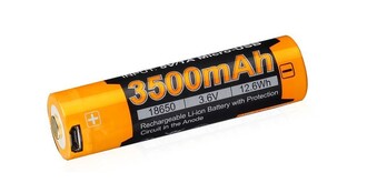 Fenix 1x Rechargeable battery 18650 (3500mAh) FE18650LI35USB - KNIFESTOCK