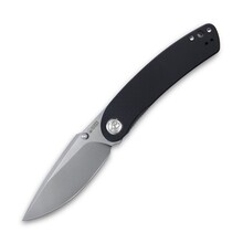 KUBEY Momentum Sherif Manganas Design Liner Lock Folding Knife Black G10 Handle KU344H - KNIFESTOCK