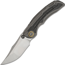 Kizer SLIVER WING (Limited version) S90V Satin Titanium Handles ZX-FK01A4 - KNIFESTOCK