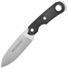 Viper BASIC3 Spear Point Satin CPM Magnacut, Black Canvas Micarta, Kydex VT4034CB - KNIFESTOCK