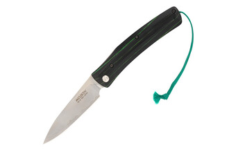 Mcusta MC-193C Higonokami Friction Folder VG-10 San Mai, Green/Black Laminated Hardwood Handle - KNIFESTOCK