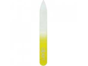 Alpen Glasfeile, doppelseitig, 9 cm, gelb 8280.09C - KNIFESTOCK
