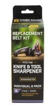 Work Sharp P6000 Extra Fine Belts, WSKTS - 1&quot; x 12&quot; WSSA0002705 - KNIFESTOCK