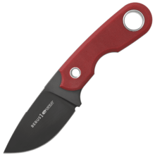 Viper BERUS1 Drop Point Black PVD M390, Red G10, Kydex VT4012DGR - KNIFESTOCK